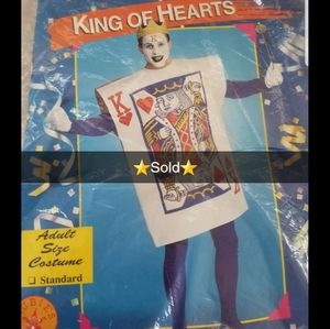 Awesome vintage King of cards costume